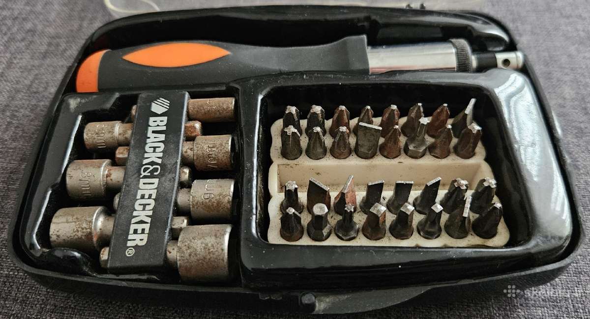 Įrankių komplektas mini Blackdecker - nuotraukos Nr. 3
