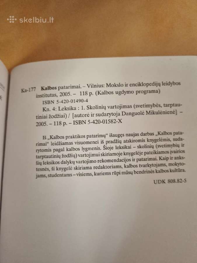 Kalbos patarimai 3 knygos - nuotraukos Nr. 3