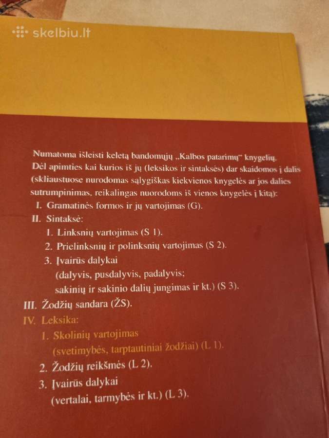Kalbos patarimai 3 knygos - nuotraukos Nr. 4