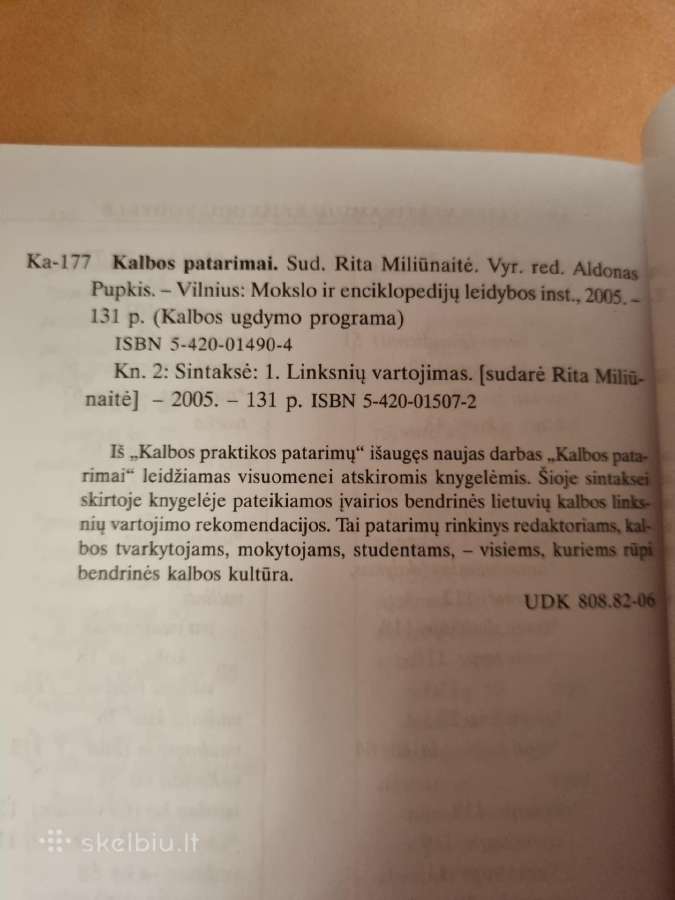 Kalbos patarimai 3 knygos - nuotraukos Nr. 6