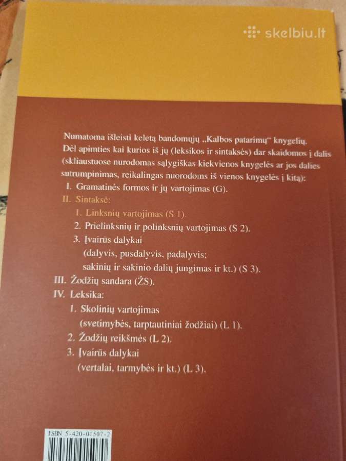 Kalbos patarimai 3 knygos - nuotraukos Nr. 7