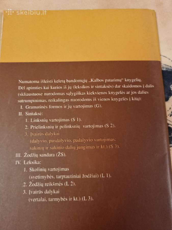 Kalbos patarimai 3 knygos - nuotraukos Nr. 10