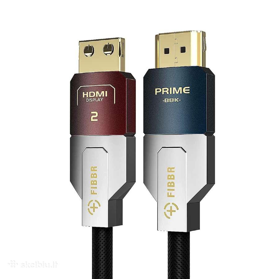 Fibbr 8k Fiber Optic Hdmi 2.1 Cable 20m, 48gbps