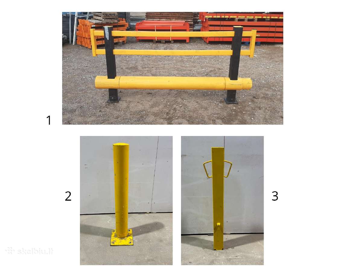Apsauginis barjeras & stulpas apsauga nuo smūgių
