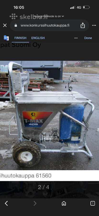 Graco t-max 405