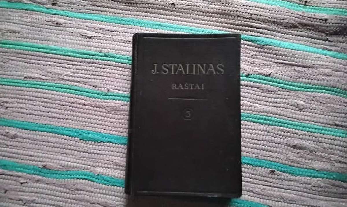 Raštai (3 tomas) Josifas V. Stalinas, 1948 m.