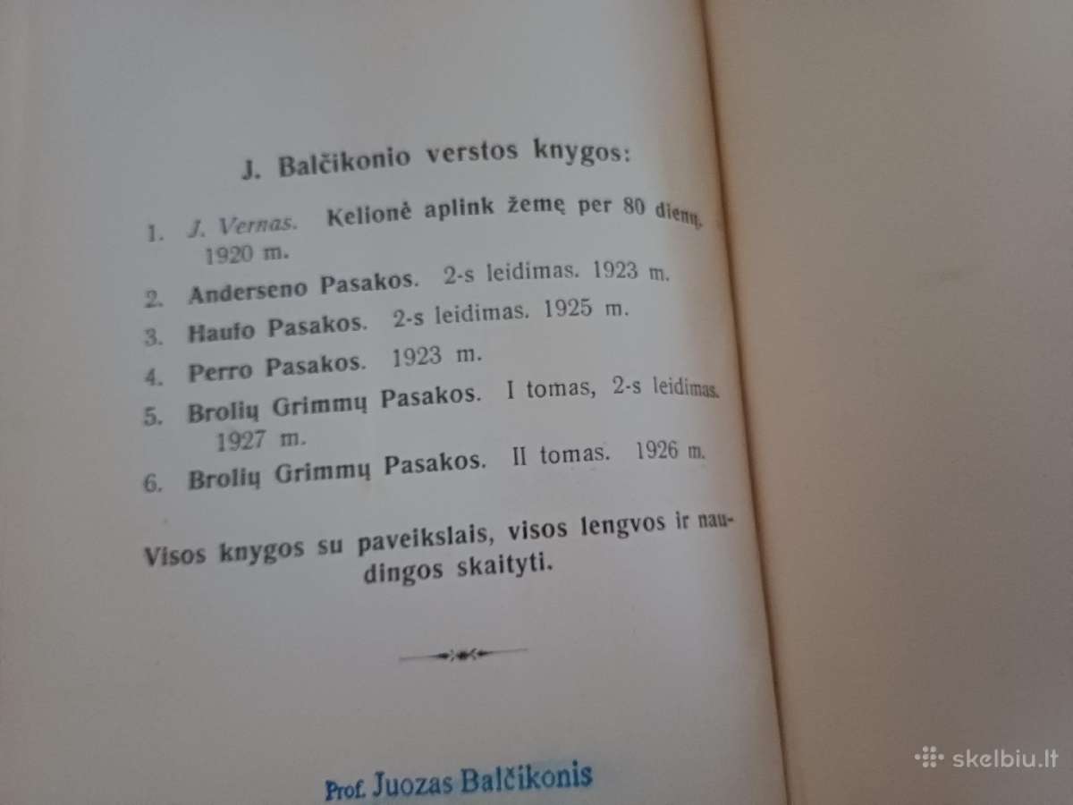 Parduodu knygute,1929m - nuotraukos Nr. 7