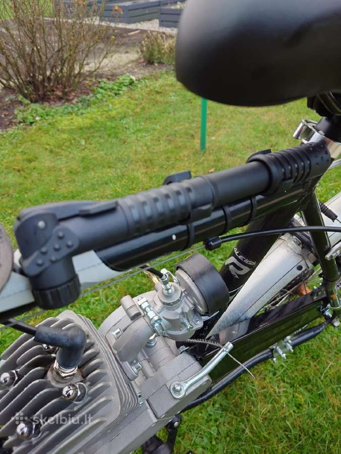 Dviratis su motoras 80cc 2t - nuotraukos Nr. 14