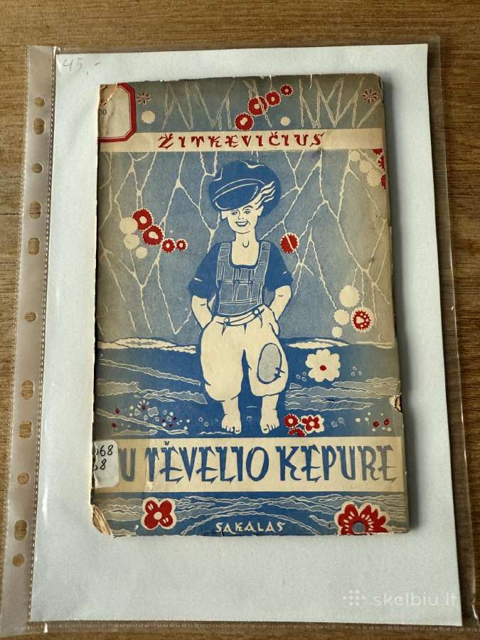 Su tėvelio kepure 1938 m