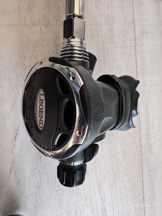 Aqualung legend reguliatoriai 200€. Abu iskart 350 - nuotraukos Nr. 2