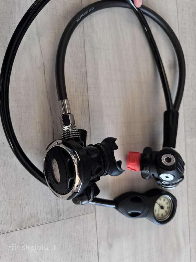Aqualung legend reguliatoriai 200€. Abu iskart 350 - nuotraukos Nr. 4