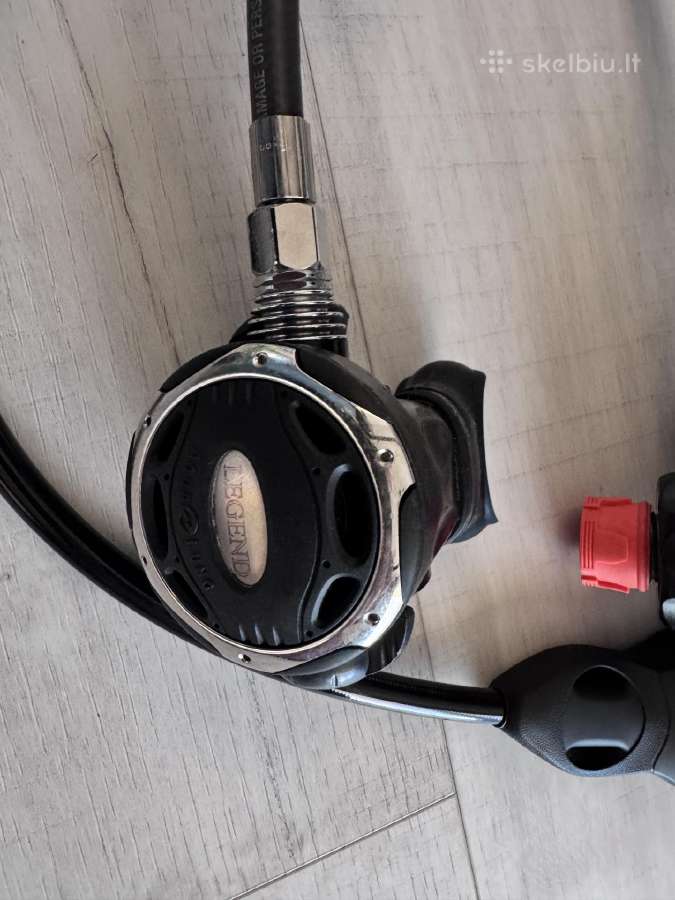 Aqualung legend reguliatoriai 200€. Abu iskart 350 - nuotraukos Nr. 5