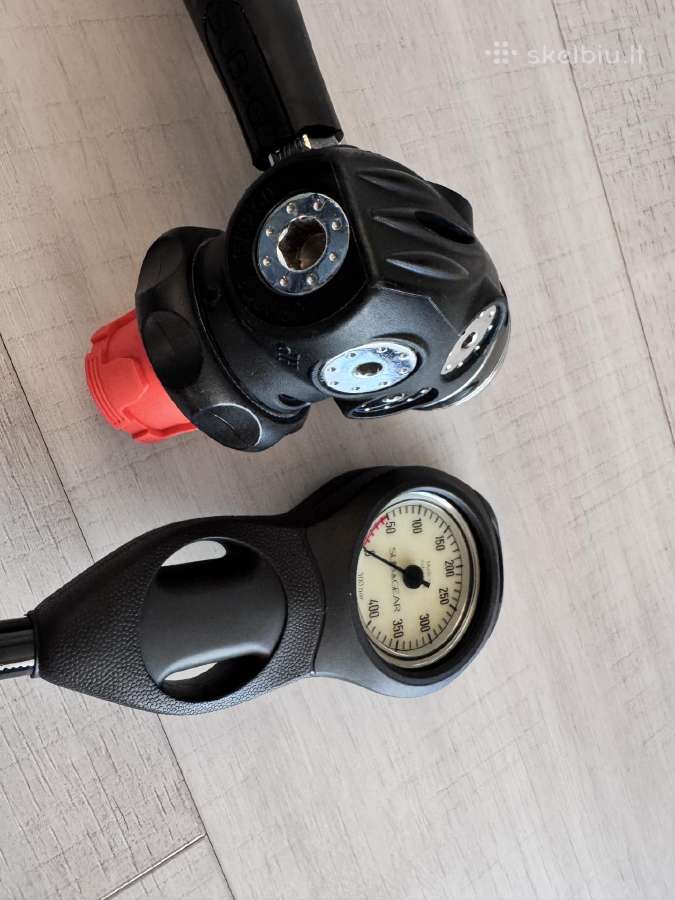 Aqualung legend reguliatoriai 200€. Abu iskart 350 - nuotraukos Nr. 6