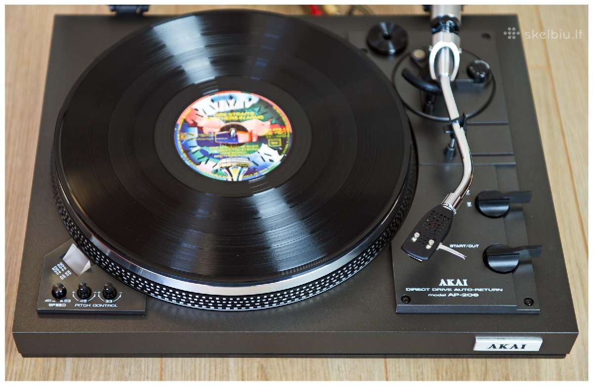 Akai Ap-206c Ap-206 Pioneer Pl-400 Pl-200 - nuotraukos Nr. 2
