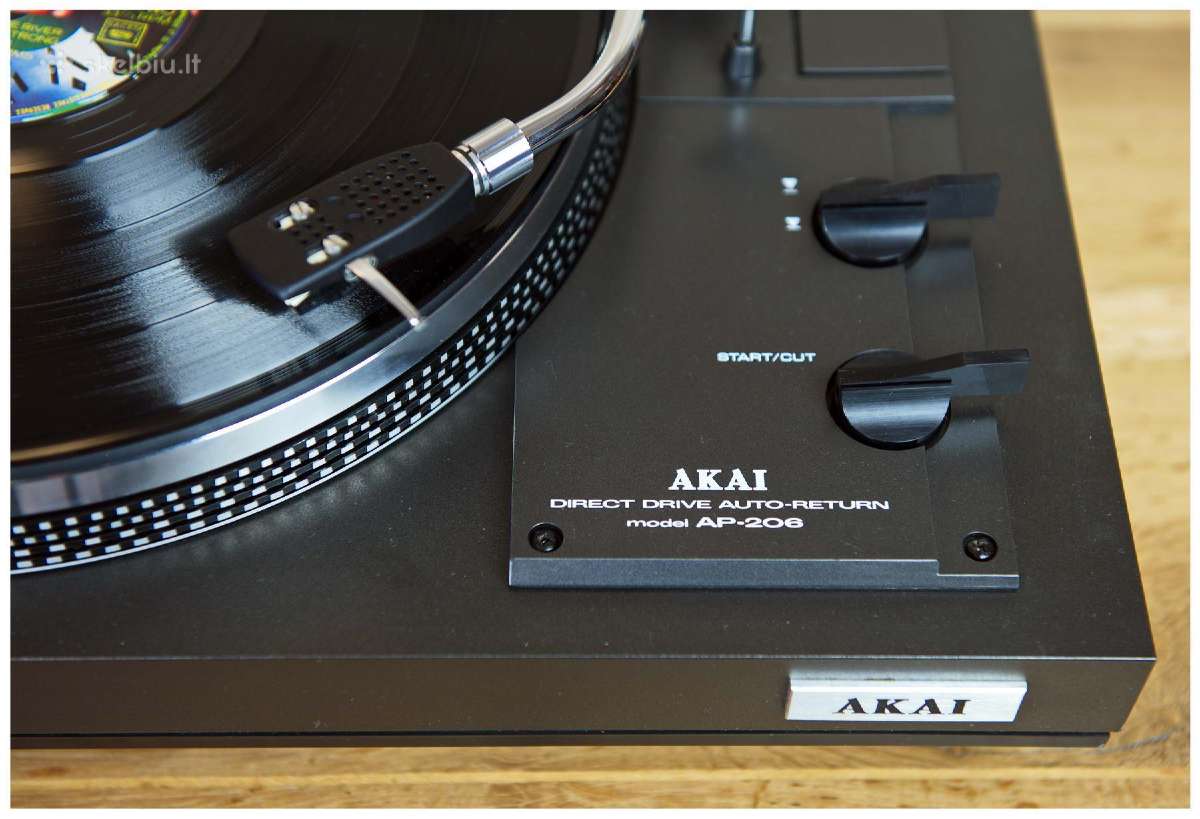 Akai Ap-206c Ap-206 Pioneer Pl-400 Pl-200 - nuotraukos Nr. 3
