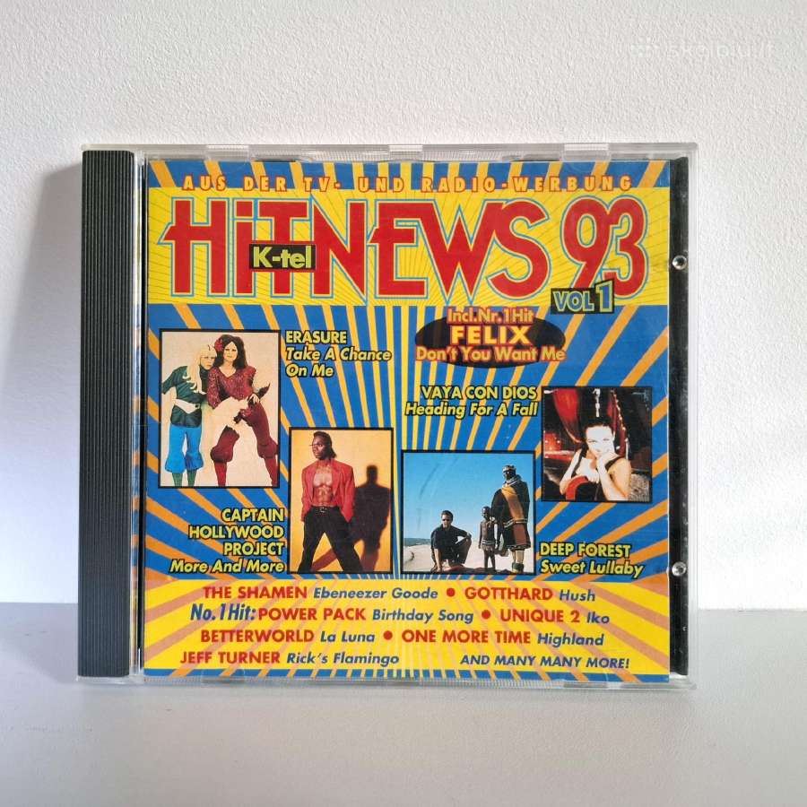 Hit News 93 Vol 1 (CD, rinkinys)