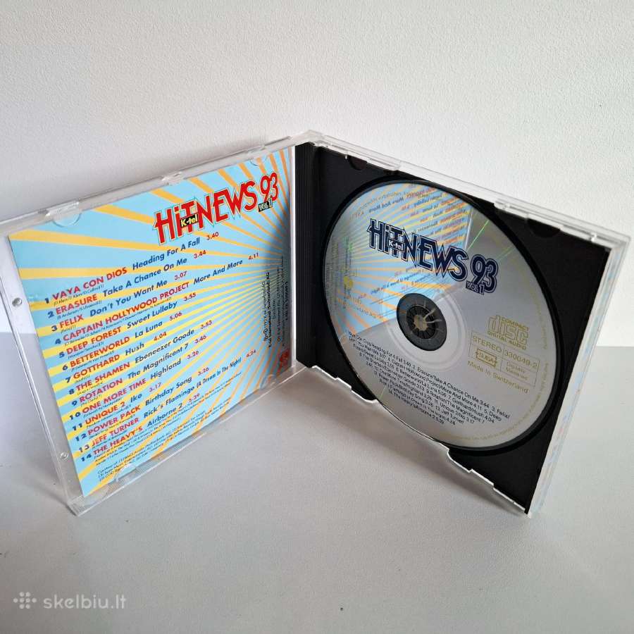 Hit News 93 Vol 1 (CD, rinkinys) - nuotraukos Nr. 3