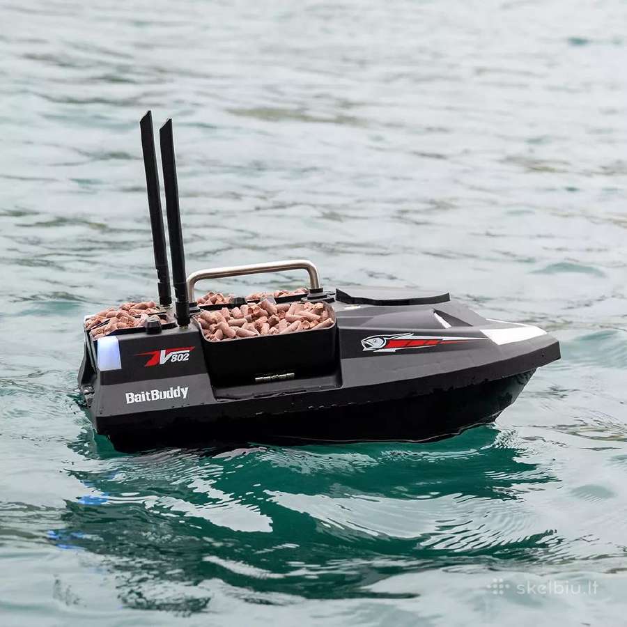 Flytec V802pro pašarų laivelis su GPS navigacija - nuotraukos Nr. 5