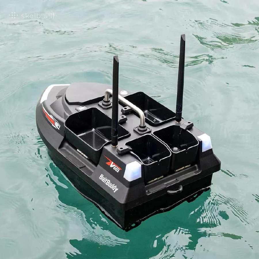 Flytec V802pro pašarų laivelis su GPS navigacija - nuotraukos Nr. 6