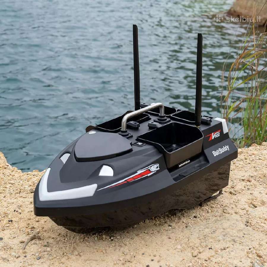 Flytec V802pro pašarų laivelis su GPS navigacija - nuotraukos Nr. 4