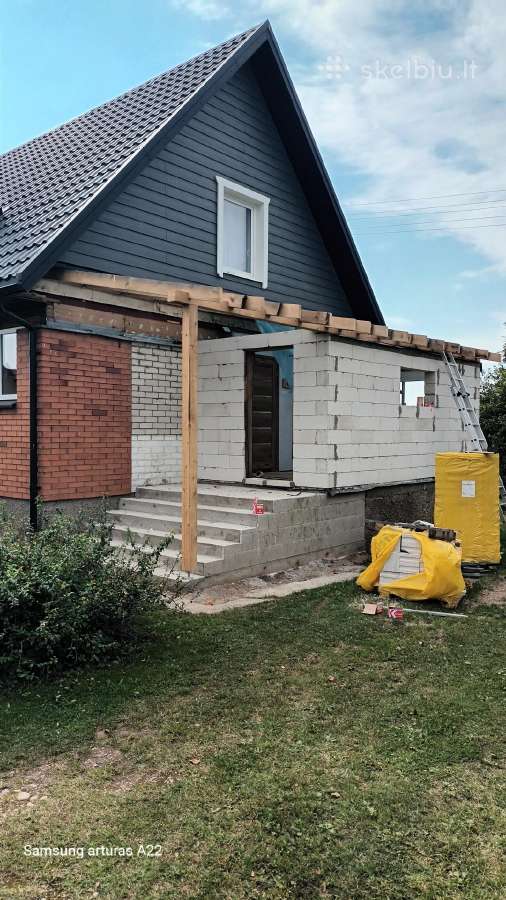 Įvairus statybos darbai - nuotraukos Nr. 3