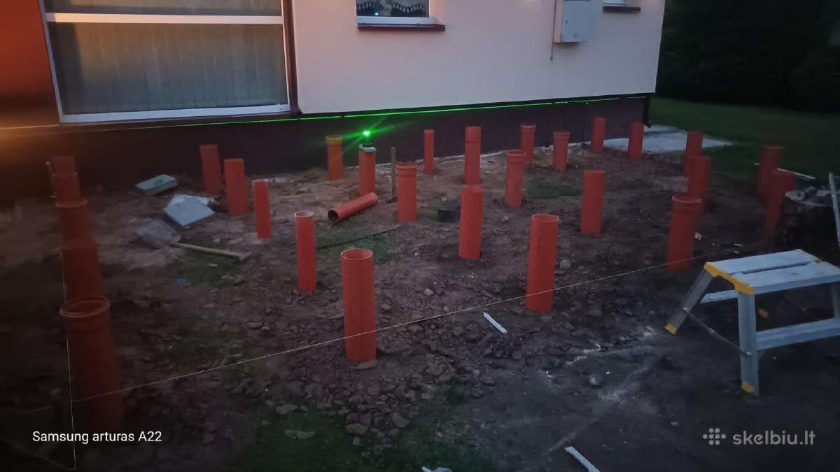 Įvairus statybos darbai - nuotraukos Nr. 14