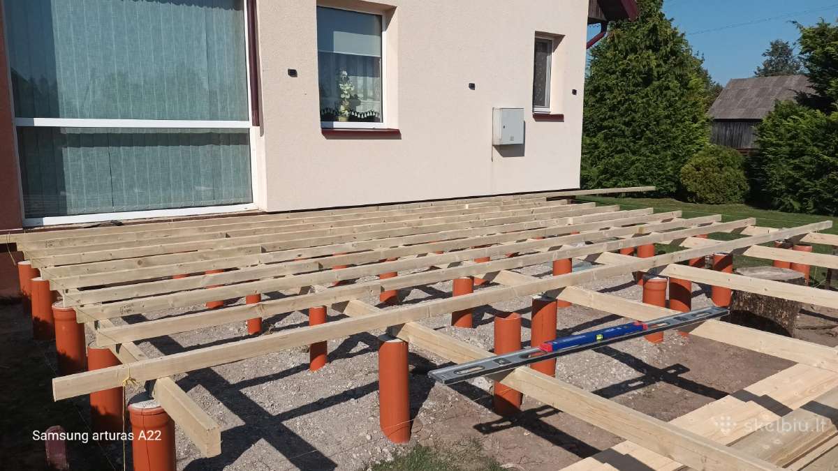 Įvairus statybos darbai - nuotraukos Nr. 19