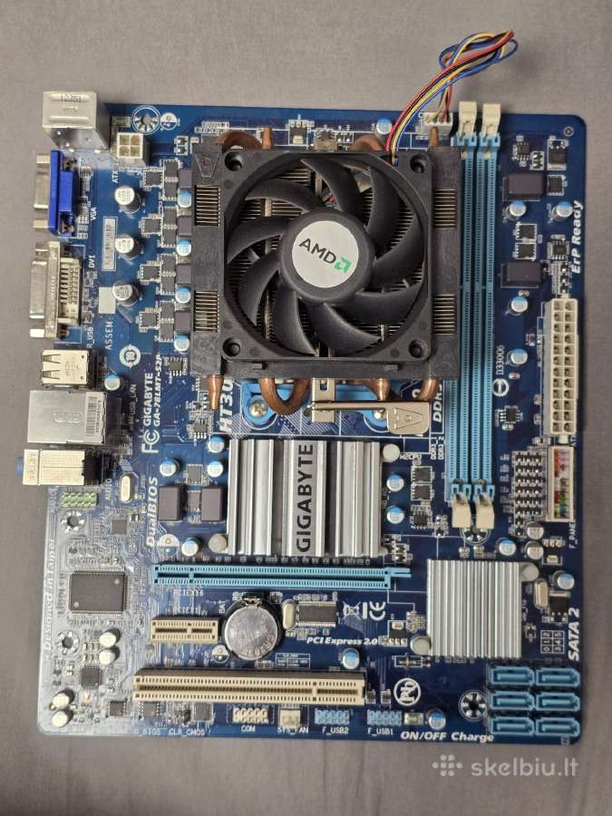 Amd Fx 6300 6 core ir gigabyte plokštė