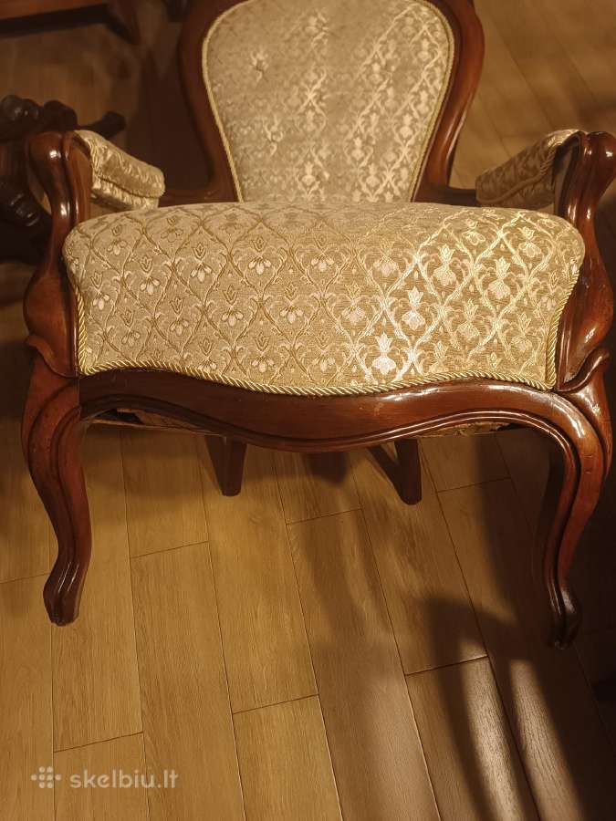 Antikvariniai restauruoti krėslai - nuotraukos Nr. 4