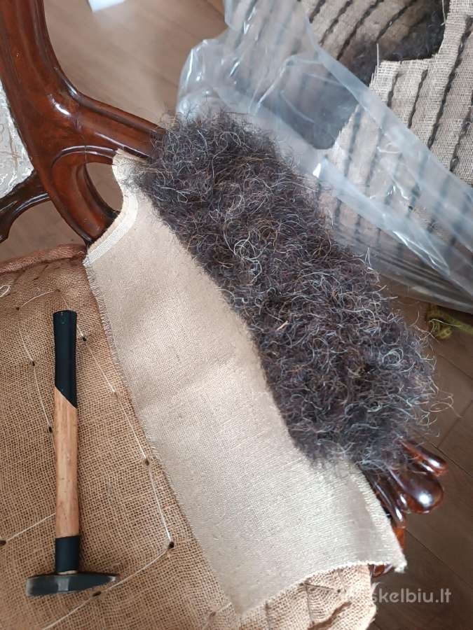 Antikvariniai restauruoti krėslai - nuotraukos Nr. 12