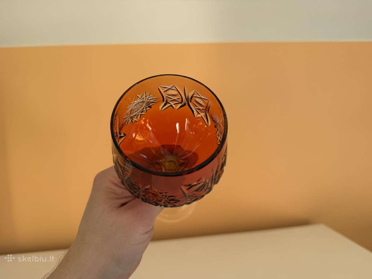 Oranžinės šampano taurės - nuotraukos Nr. 4