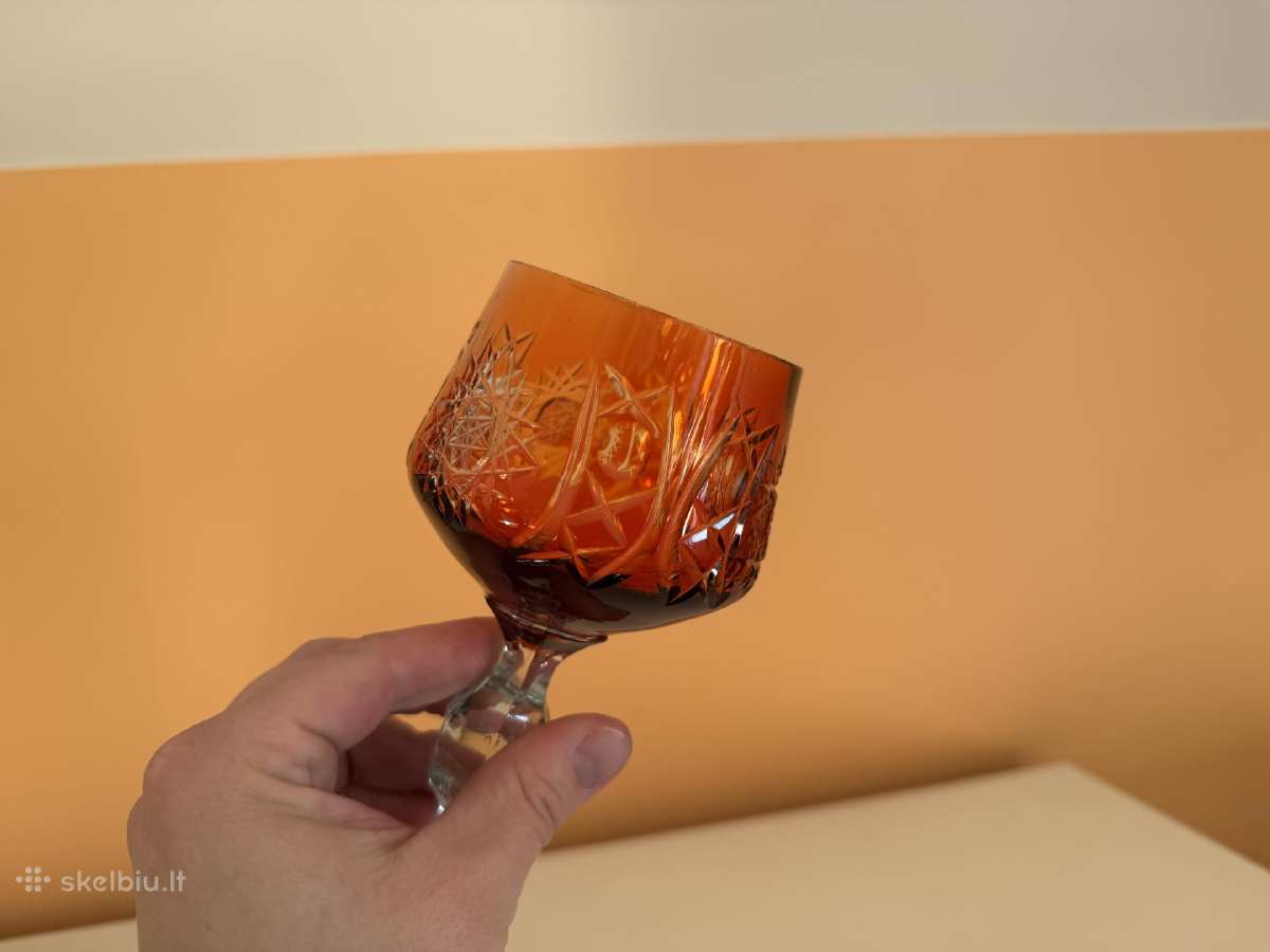 Oranžinės šampano taurės - nuotraukos Nr. 5