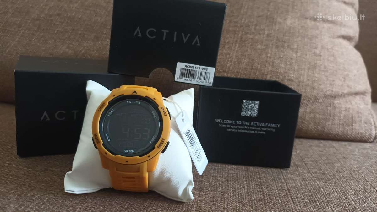 Naujas Invicta Activa sportinis laikrodis