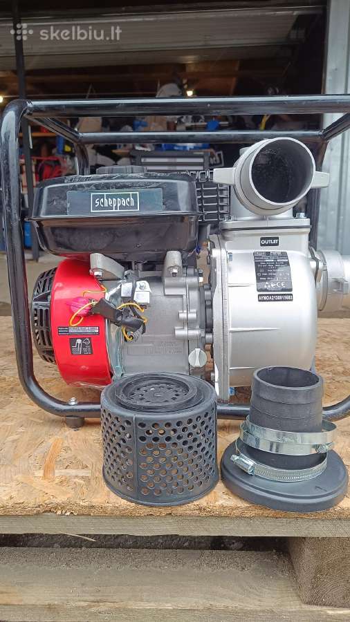 Scheppach benzininis vandens siurblys Pwp60