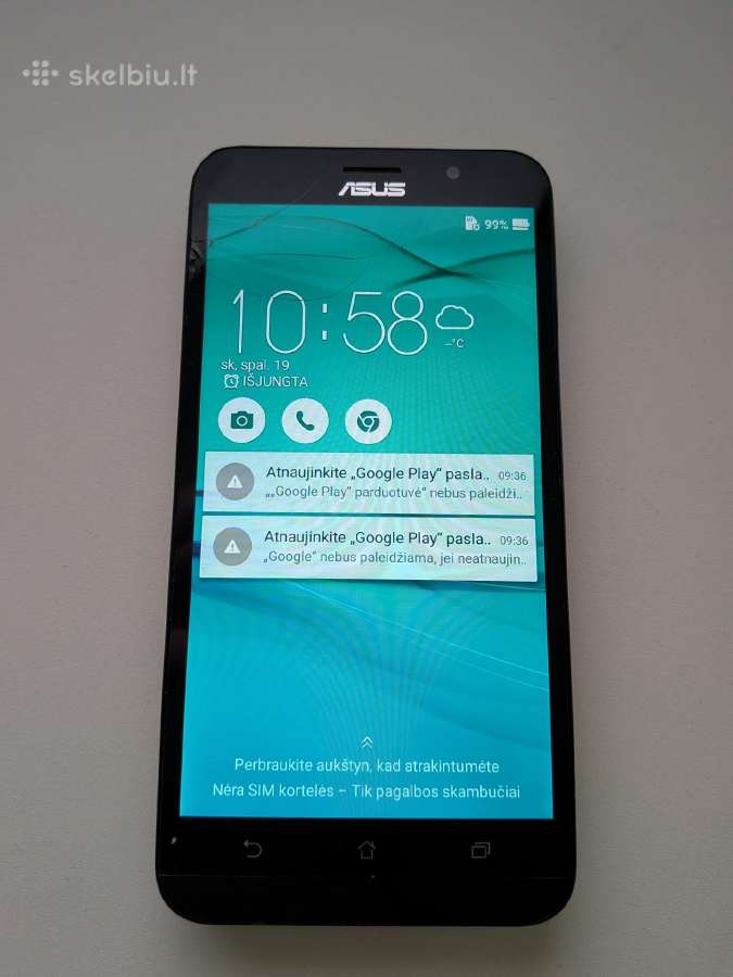 Asus Zenfone Go X007d Internal 32gb 2gb RAM - nuotraukos Nr. 3