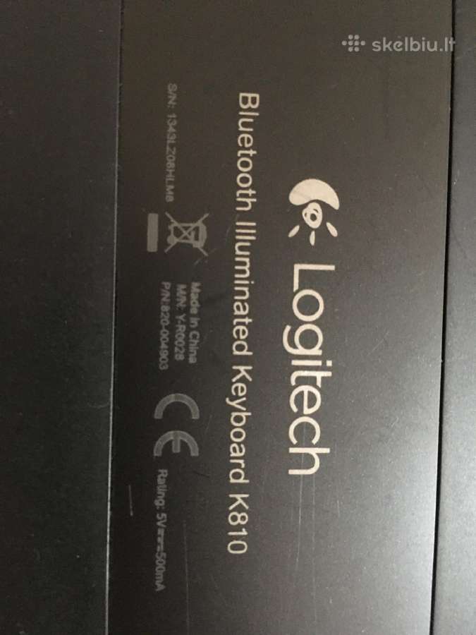 Logitech K810 bluetooth klaviatūra - nuotraukos Nr. 2
