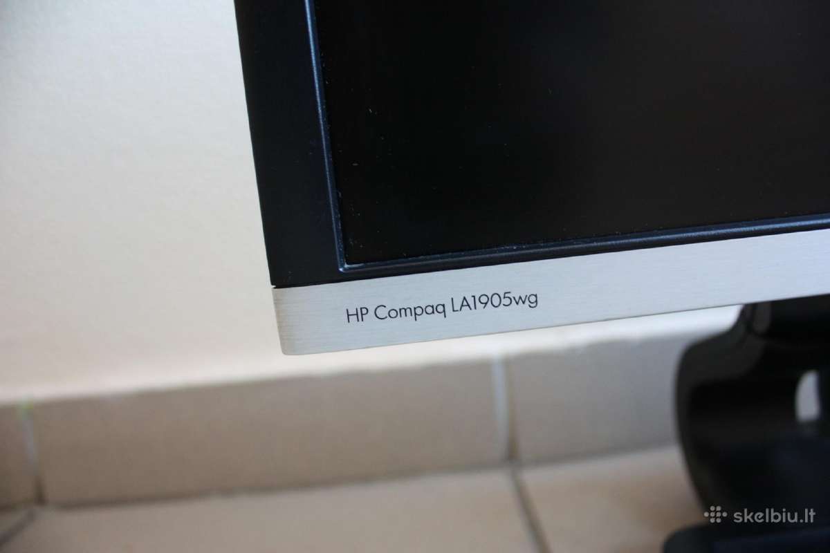 Monitorius Hp Compaq La1905wg 19" Vga, Dvi, Dp - nuotraukos Nr. 2