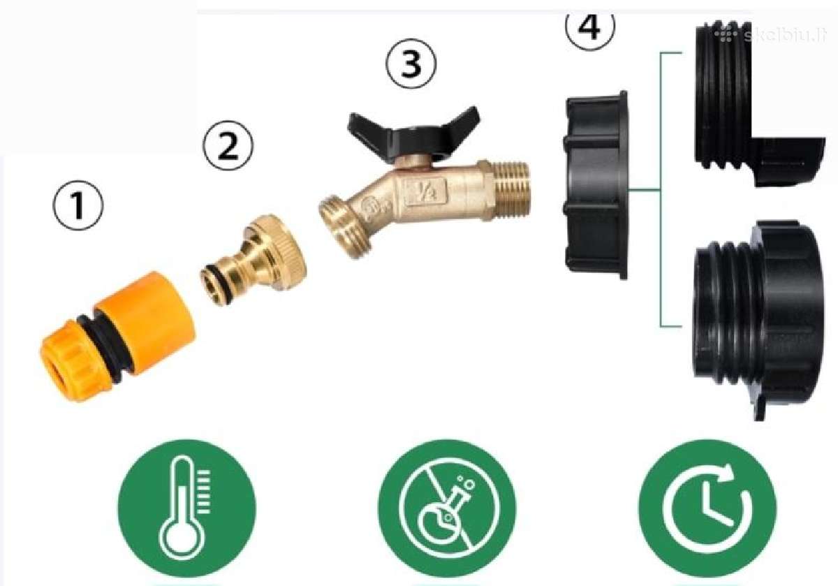 Ibc konteinerio adapteris. - nuotraukos Nr. 3