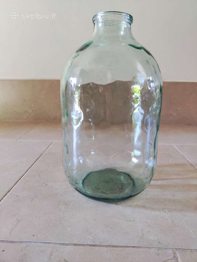 Stiklainiai 10 l vyno gamybai