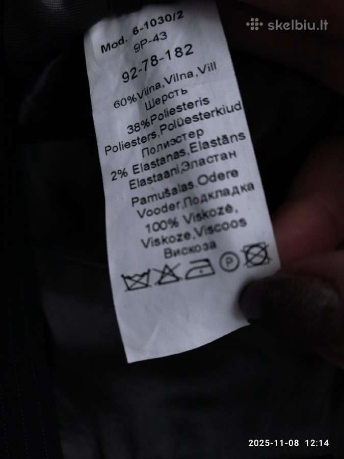 Dovanoju vyrišką kostiumą - nuotraukos Nr. 3