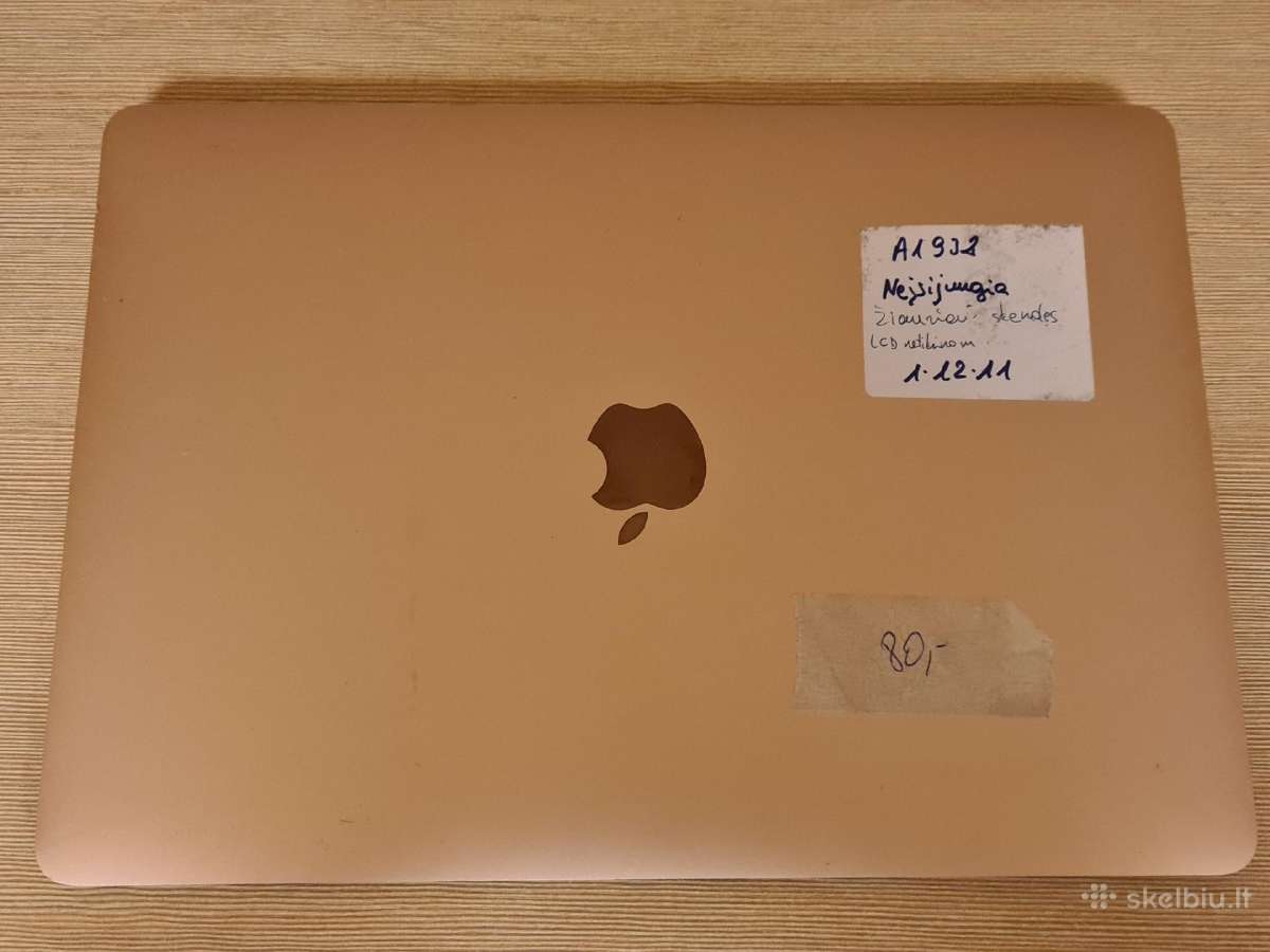 Įvairūs MacBook'ai su defektais (viso 2 vnt.) - nuotraukos Nr. 11