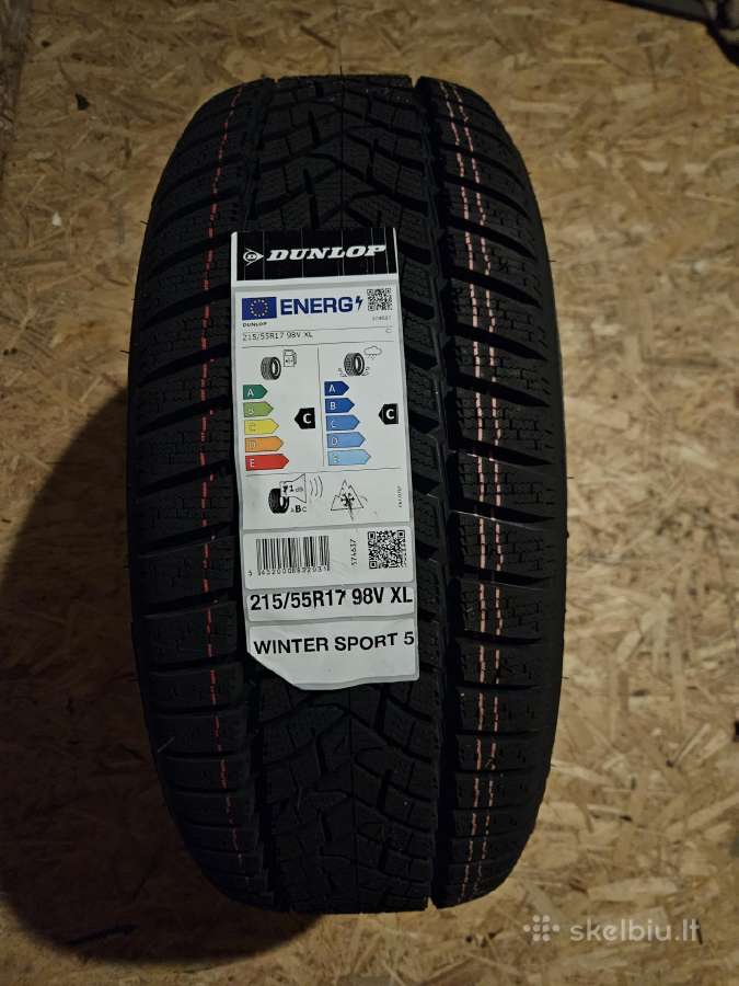 Parduodu naujas žiemines Dunlop padangas