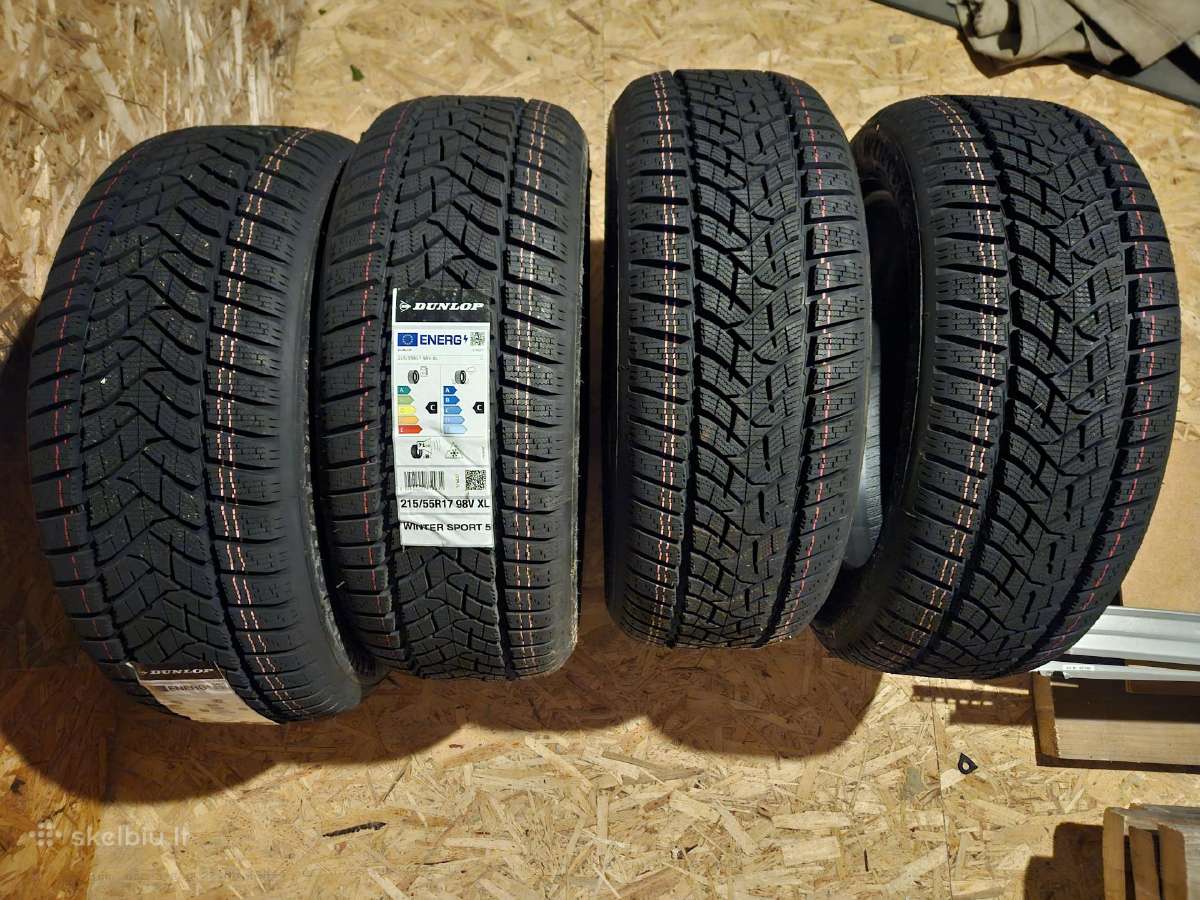 Parduodu naujas žiemines Dunlop padangas - nuotraukos Nr. 2