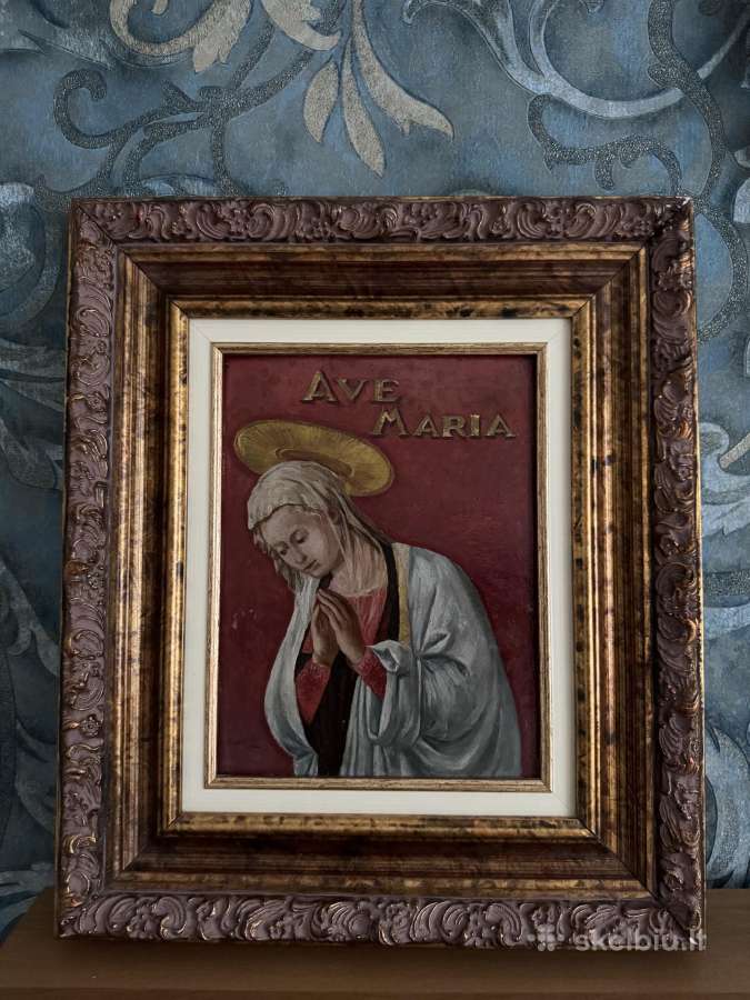 Antikvarinis paveikslas „Ave Maria“