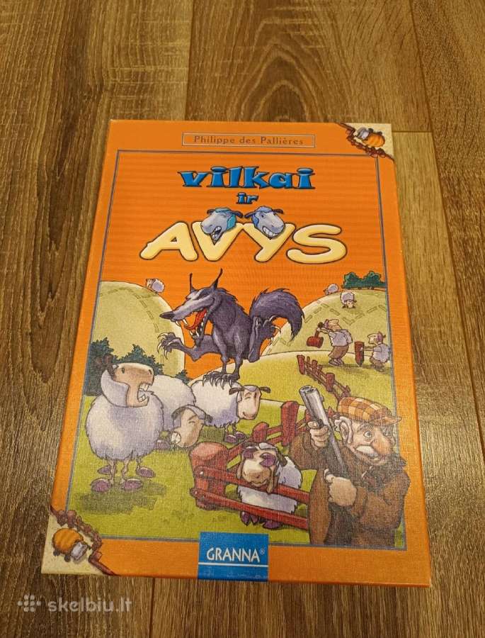 Stalo žaidimas Vilkai ir avys