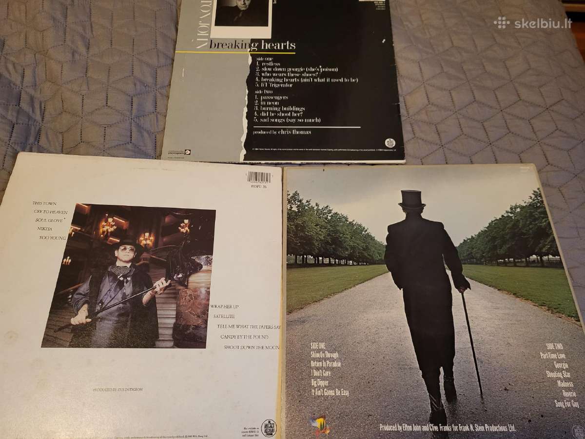 3vnt Elton John plokštelės - nuotraukos Nr. 2