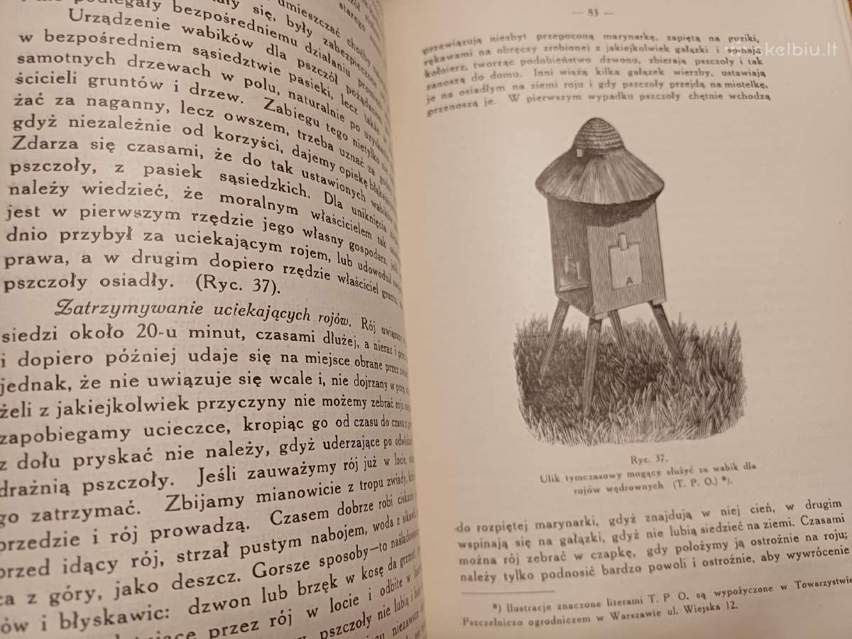 Parduodu knyga,apie bites,1927m.w wilnie - nuotraukos Nr. 3