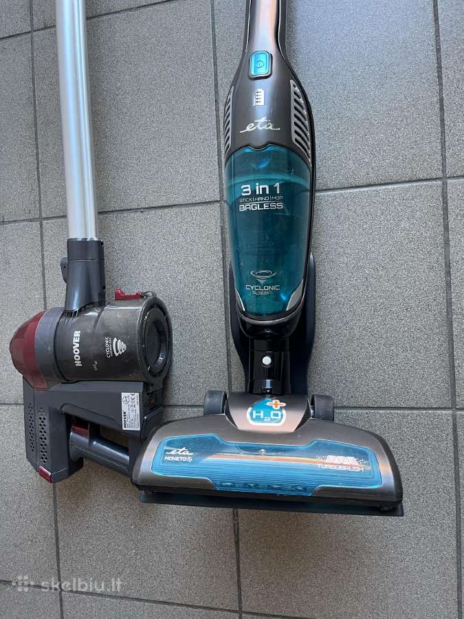 2- u Dulkiu siurbliai 25 ir 10 Eur