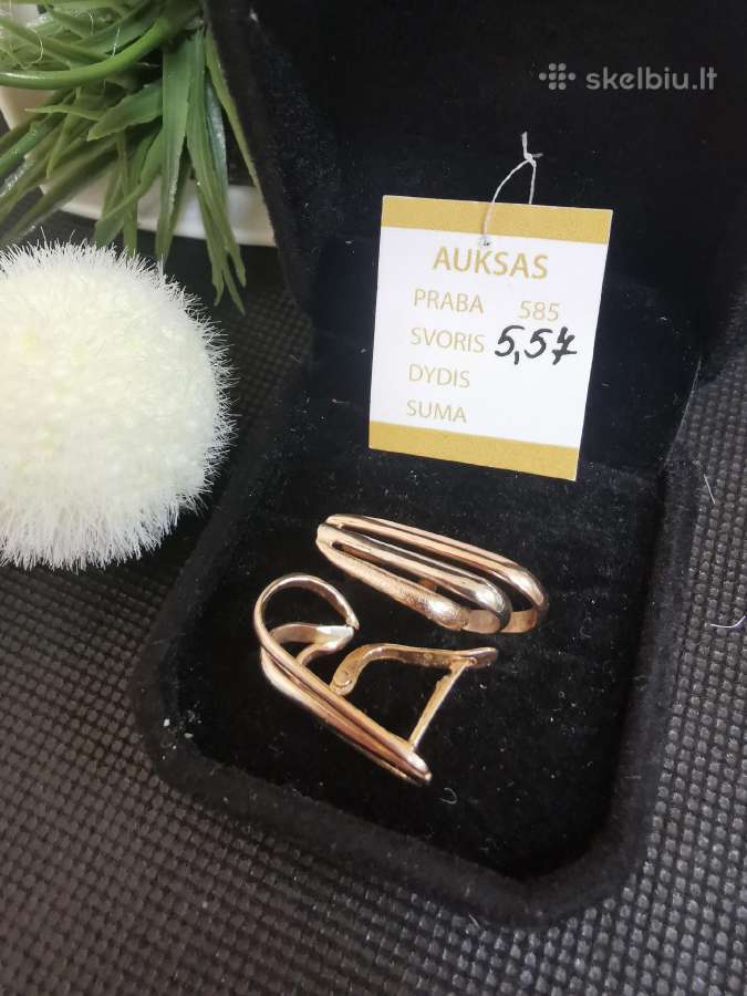 Auksiniai auskarai