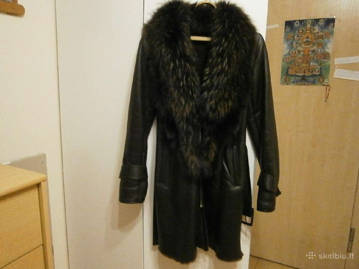 Odinis paltas su lapės apykakle "Roberto Cavalli" - nuotraukos Nr. 2
